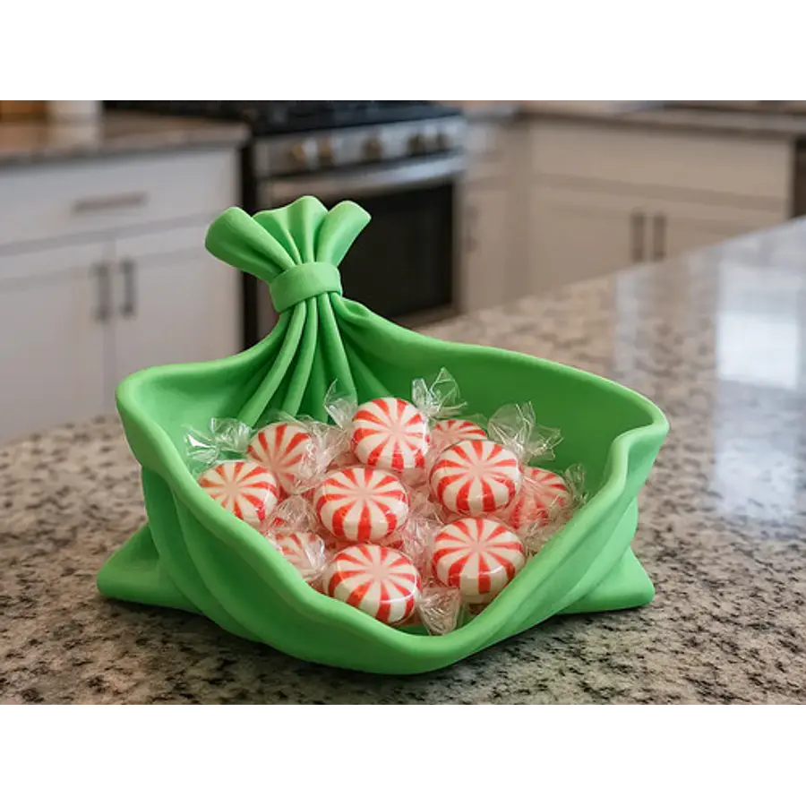 Cuenco Navidad - Bolsa Verde
