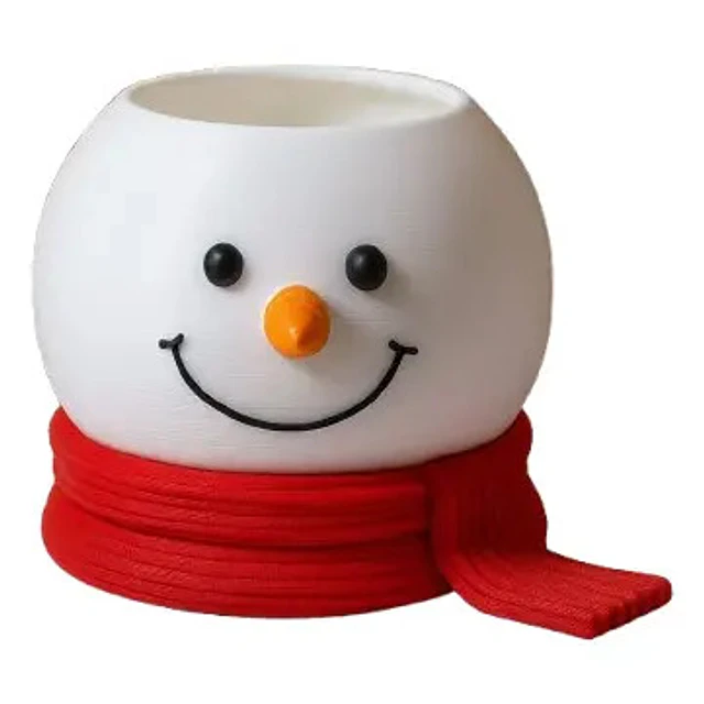 Bowl De Cocina Navidad - Muñeco De Nieve