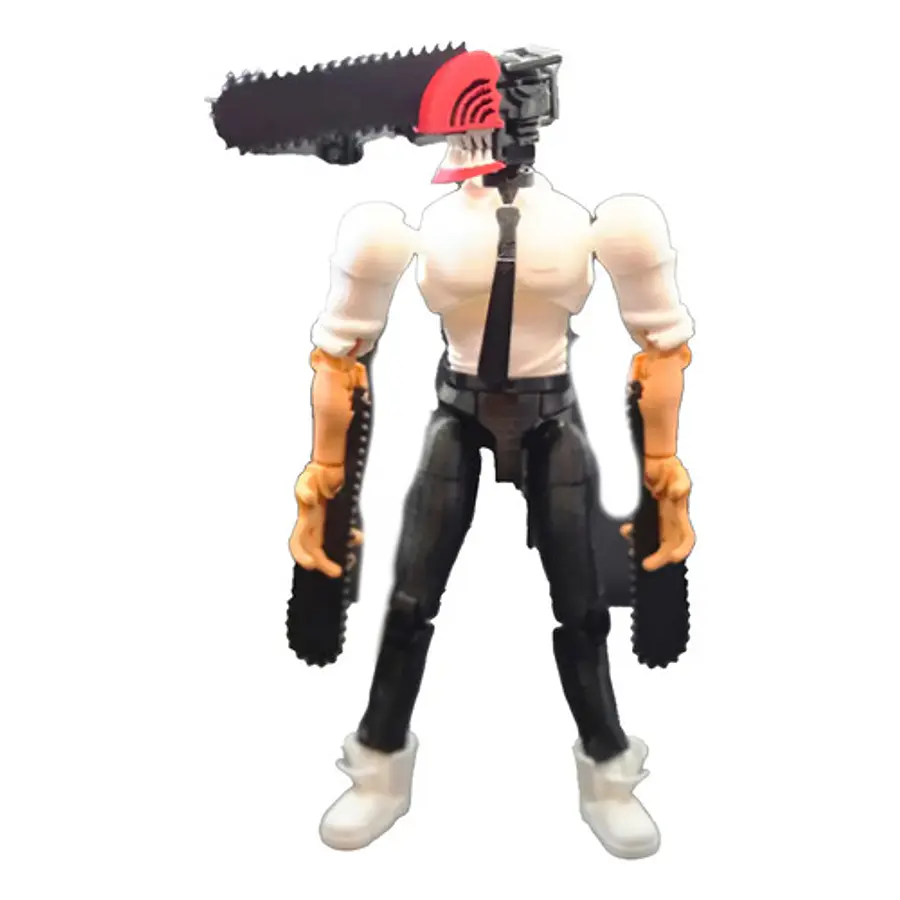 Figura De Acción De Chainsaw Man (para Armar)