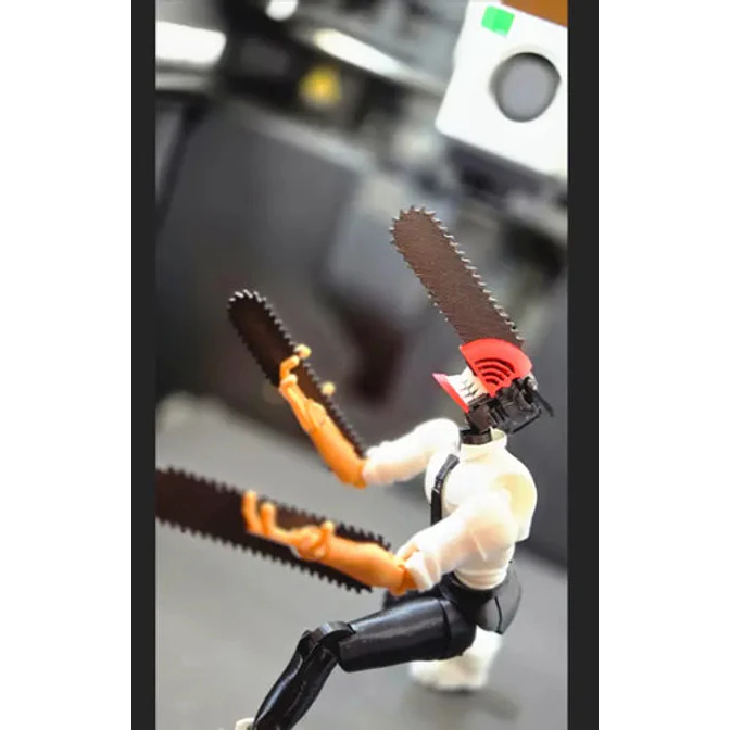 Figura De Acción De Chainsaw Man (para Armar) 3