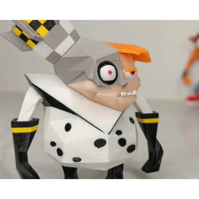 Figura Decoración- Villano De Crash Bandicoot