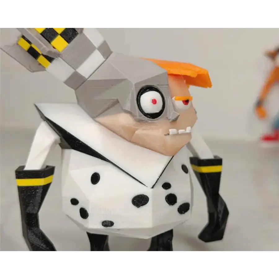Figura Decoración- Villano De Crash Bandicoot