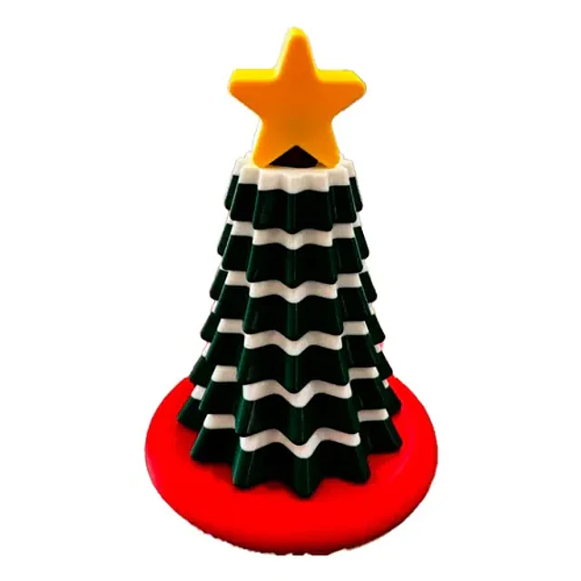 Decoración - Figura Árbol De Navidad Giratorio