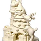 Figura Navideña - Diorama Papá Noel, Reno Y Árbol - Miniatura 2