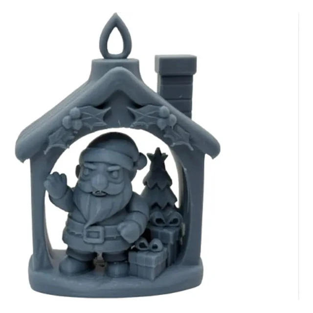 Adorno Para Árbol De Navidad- Casa De Papá Noel
