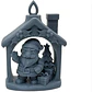Adorno Para Árbol De Navidad- Casa De Papá Noel - Miniatura 1