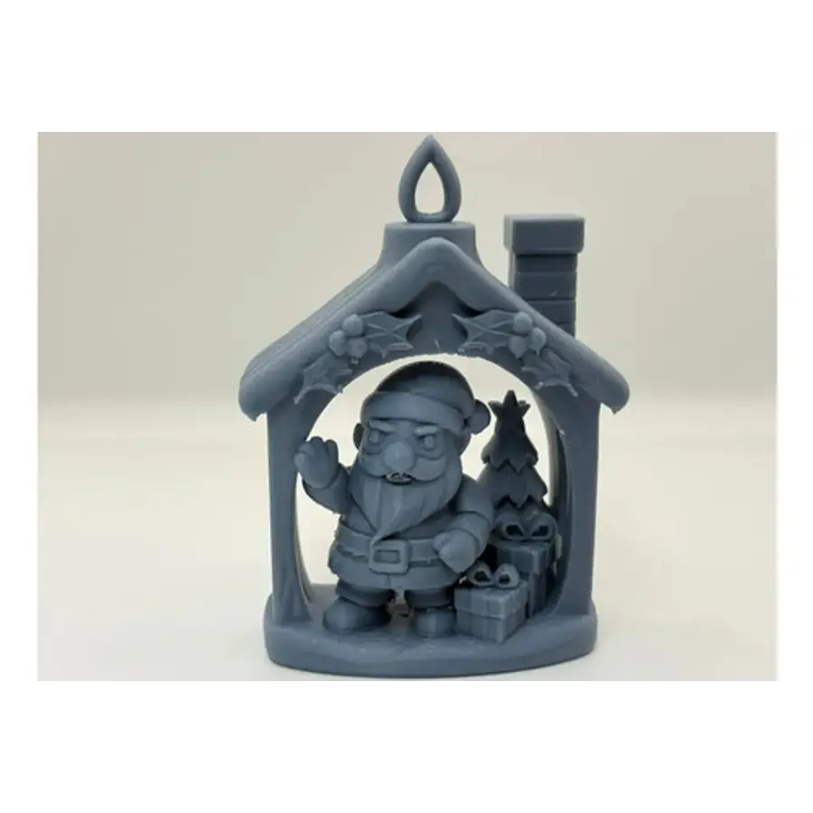 Adorno Para Árbol De Navidad- Casa De Papá Noel