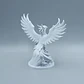 Figura Decoración- Mini Estatua De Fénix - Miniatura 3