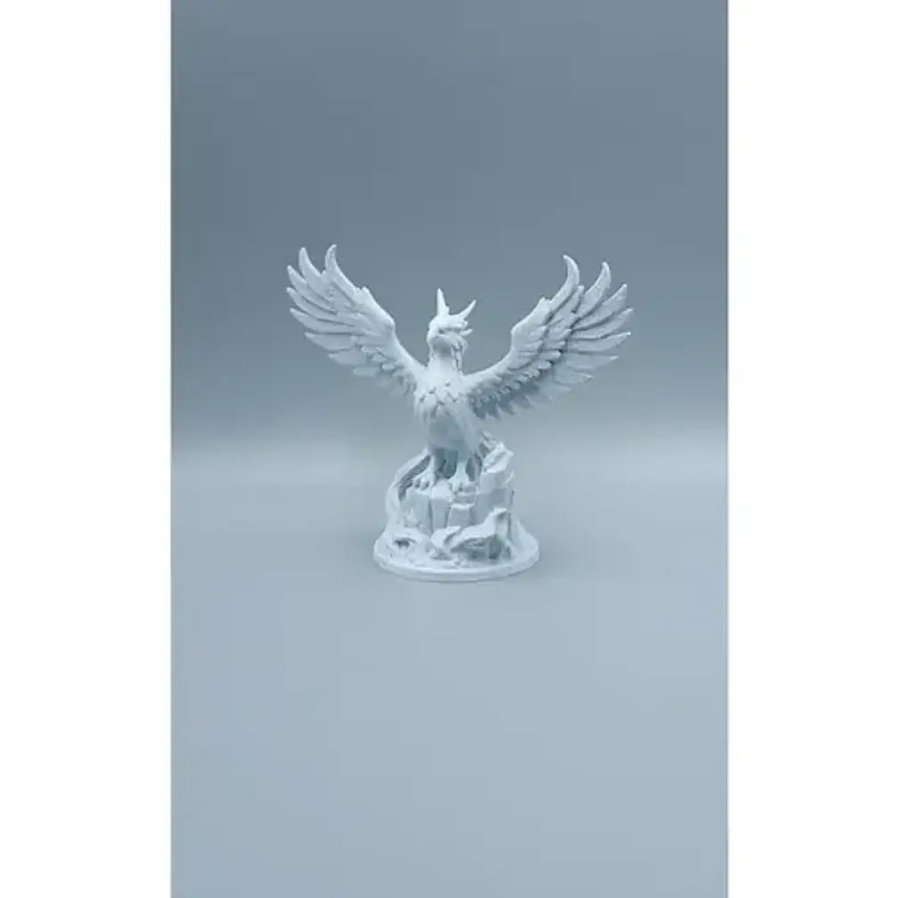 Figura Decoración- Mini Estatua De Fénix 4