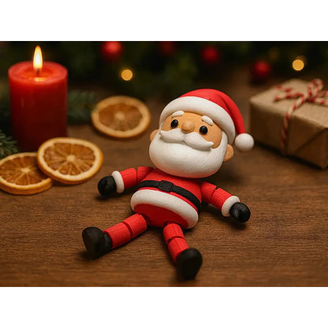 Figura Papa Noel - Articulado