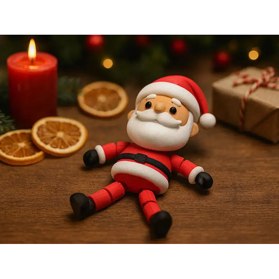 Figura Papa Noel - Articulado