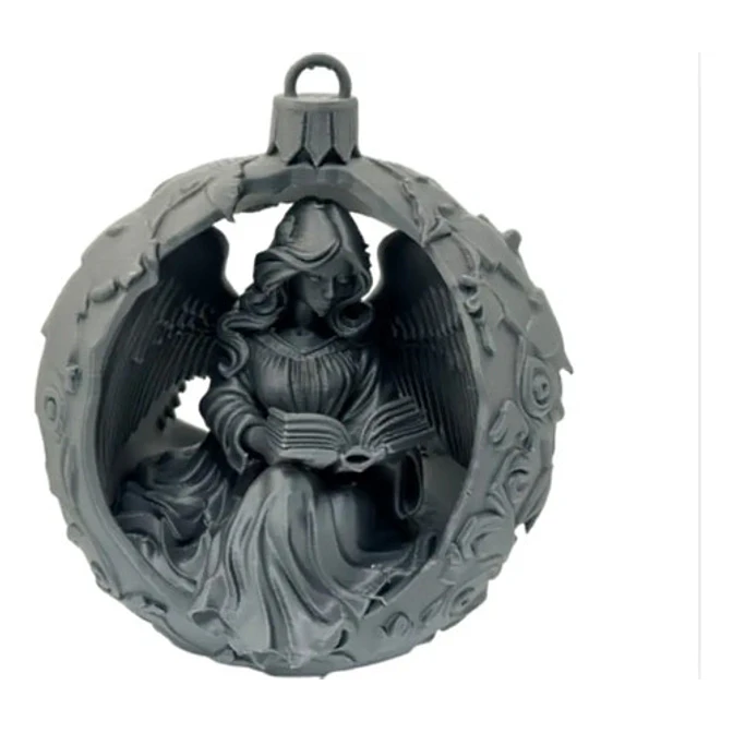 Adorno Para Árbol De Navidad- Ángel Lector 1