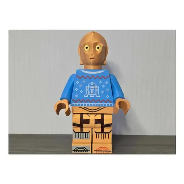 C3po Edición Navidad Star Wars - Figura Navideña