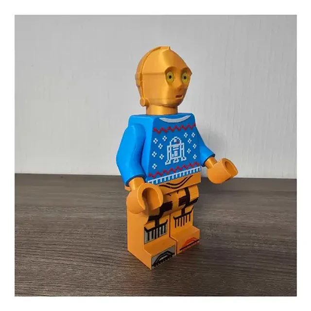 C3po Edición Navidad Star Wars - Figura Navideña
