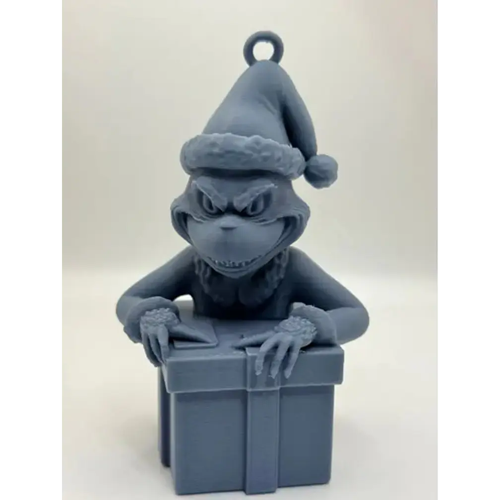Adornos Para Árbol De Navidad- Grinch Con Regalo 4