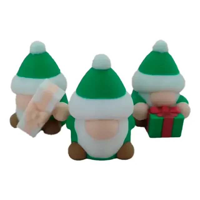 Adornos - Mini Elfos De Navidad (pack 3 Un)