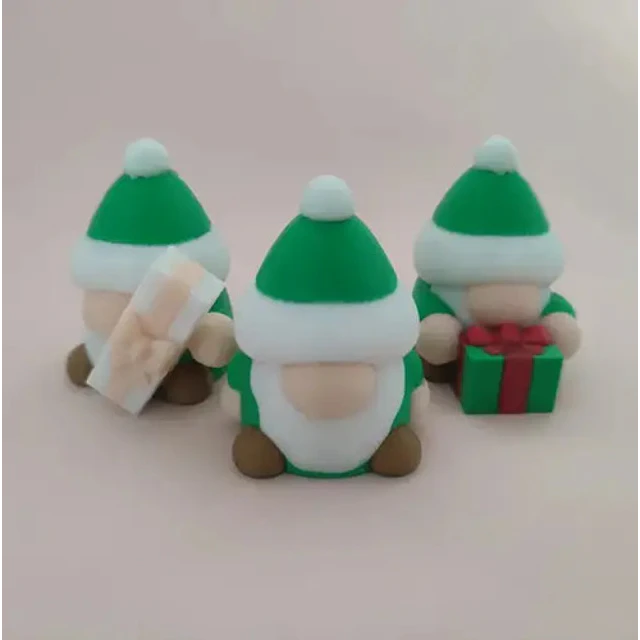 Adornos - Mini Elfos De Navidad (pack 3 Un)