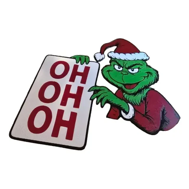 Decoración - Imgaen De Grinch Ho Ho Ho