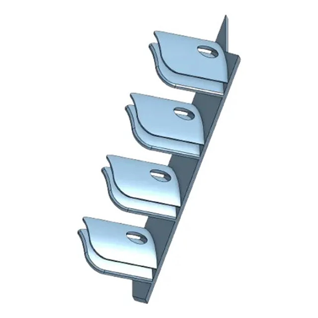 Soporte De Jockey Para La Pared (para 4 Jockey)