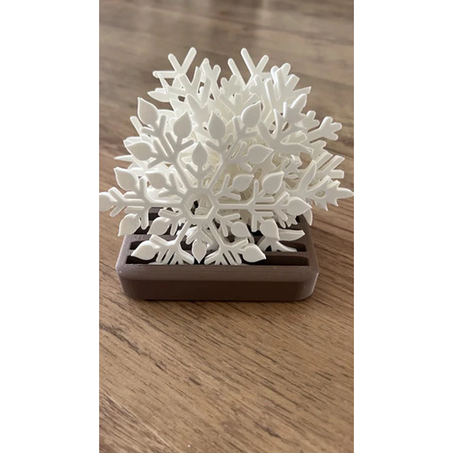 Posa Vasos - Copo De Nieve (pack 6)