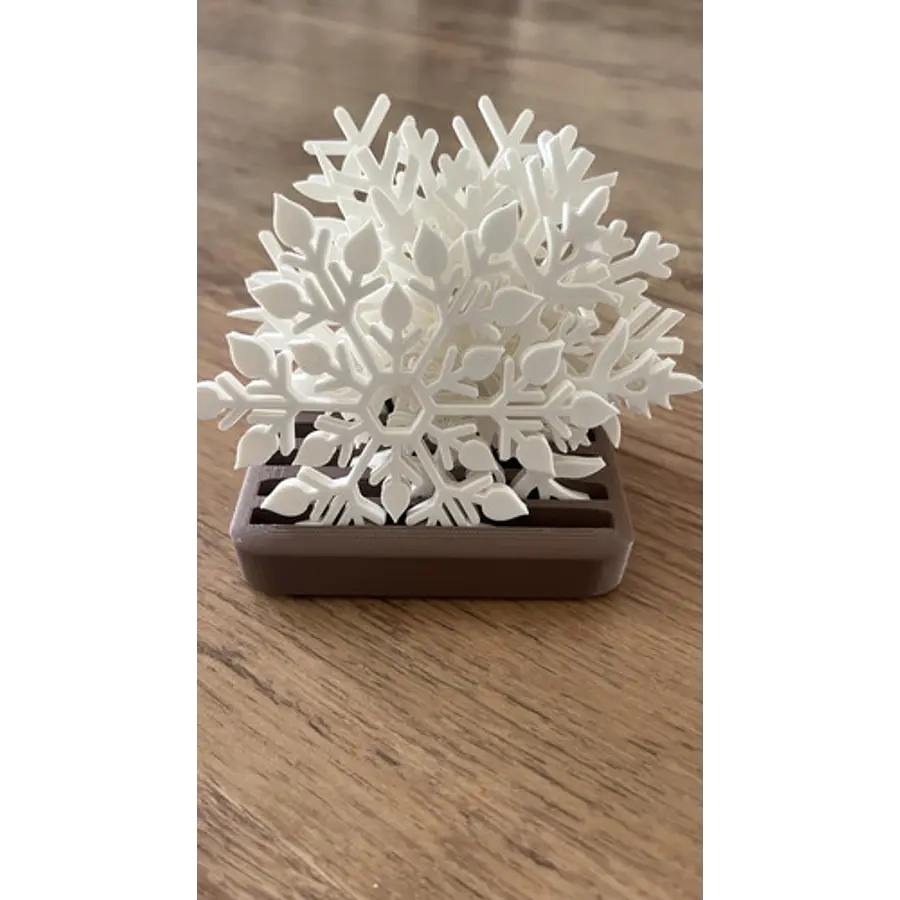 Posa Vasos - Copo De Nieve (pack 6)