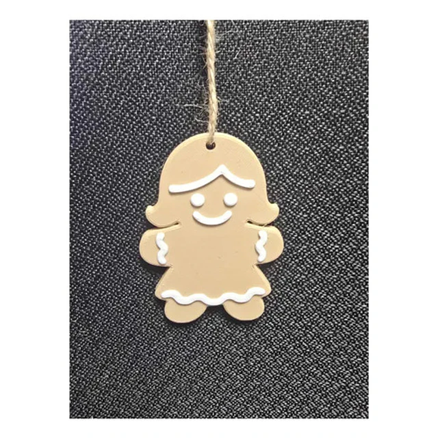Adornos Para Árbol De Navidad Galletas De Jengibre - Pack 6