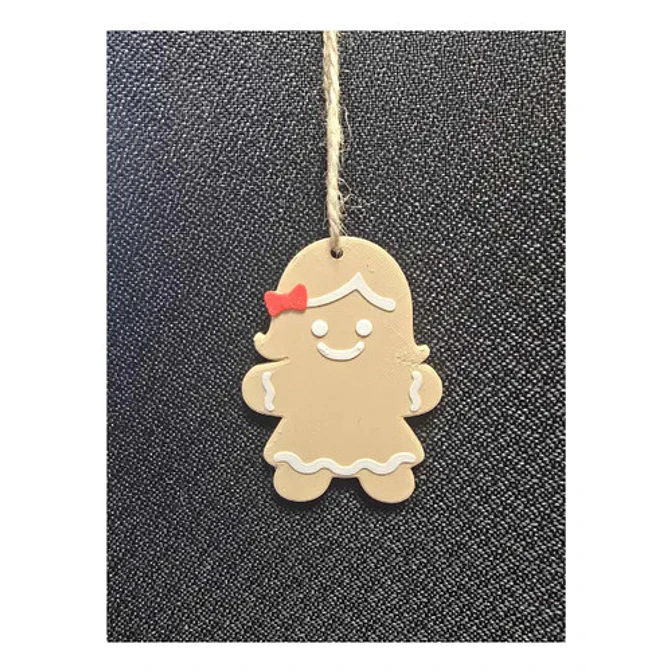 Adornos Para Árbol De Navidad Galletas De Jengibre - Pack 6 7