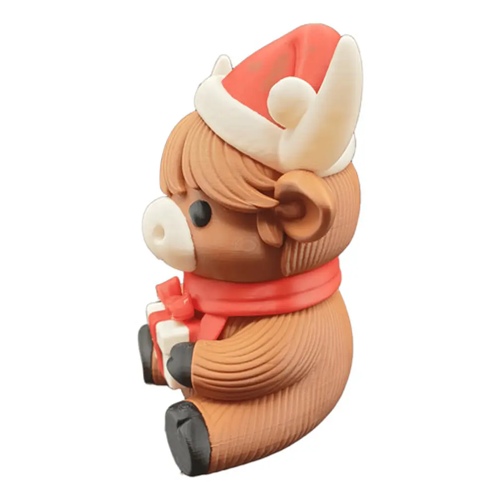 Figura Decorativa - Vaca De Las Tierras Altas 2