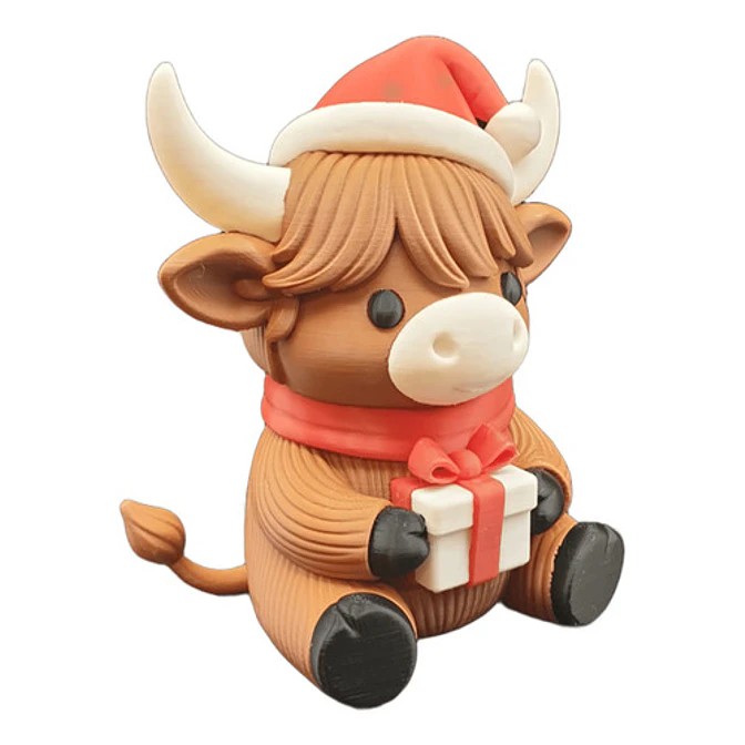Figura Decorativa - Vaca De Las Tierras Altas 4