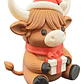 Figura Decorativa - Vaca De Las Tierras Altas - Miniatura 4