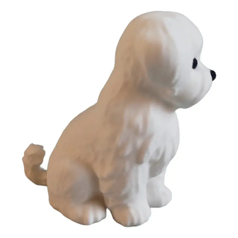 Figura Decorativa - Perro Maltés Miniatura