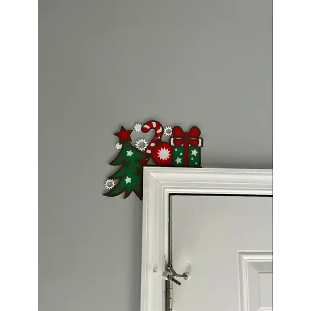 Adorno - Esquina De Puerta Navideño 3