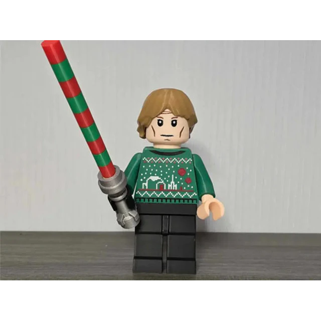 Luke Skywalker Edición De Navidad - Figura Navideña