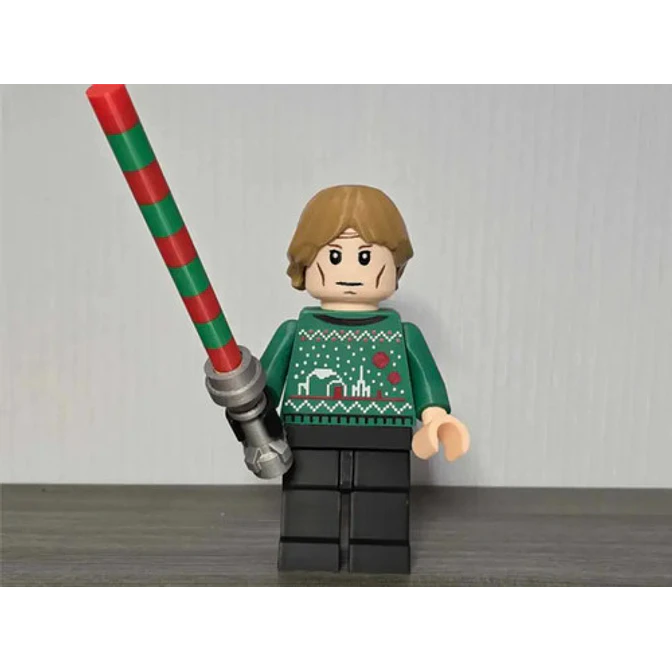 Luke Skywalker Edición De Navidad - Figura Navideña 1
