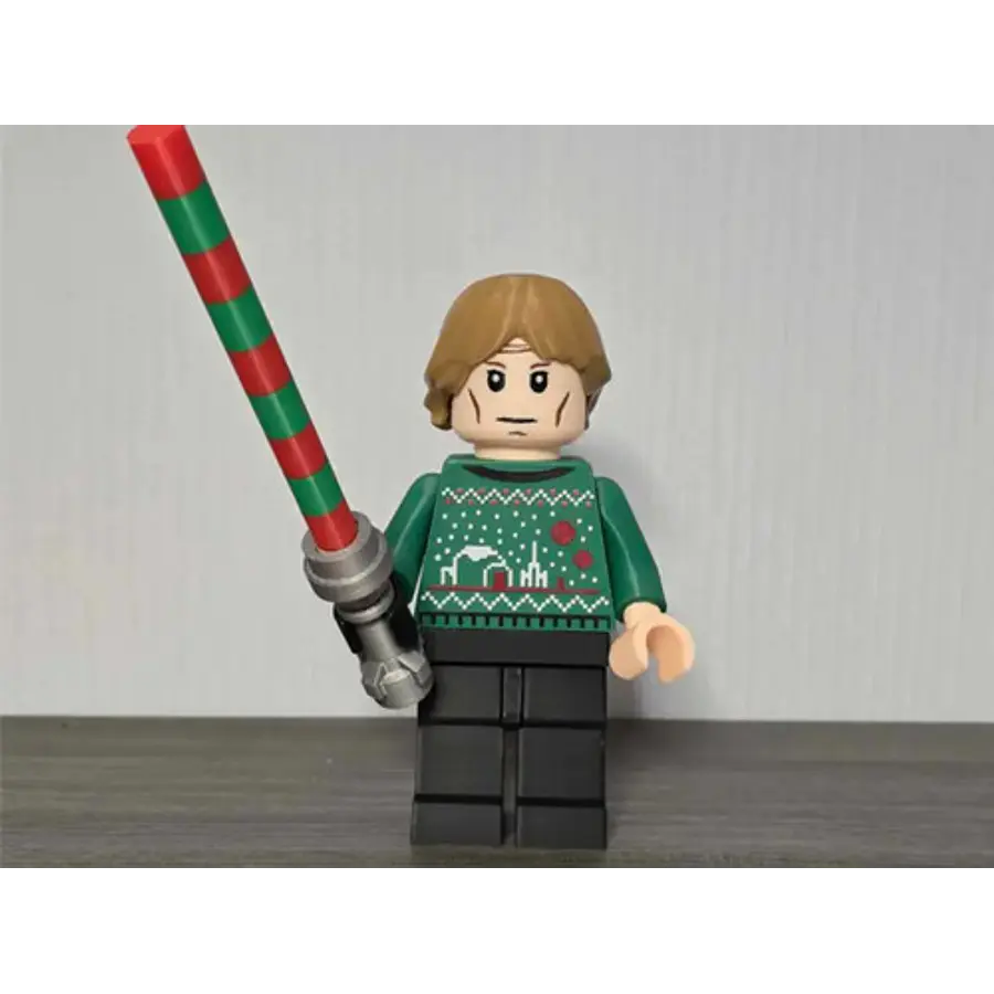 Luke Skywalker Edición De Navidad - Figura Navideña