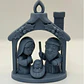 Adorno Para Árbol De Navidad- Casa Portal De Belén - Miniatura 2