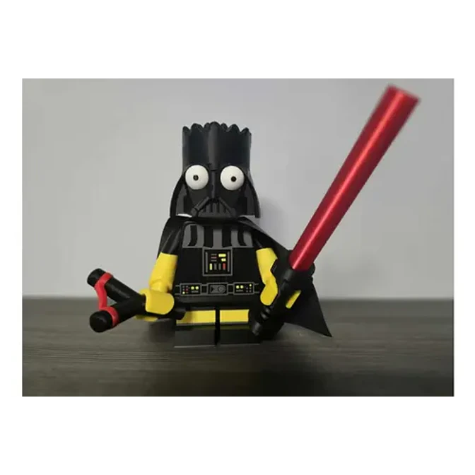 Darth Vader X Bart Simpson - Figura Decorativa 1