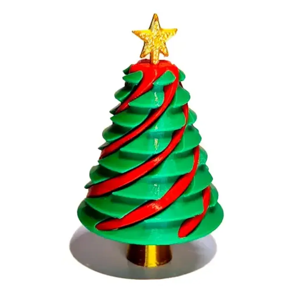 Adornos Navidad - Mini Árbol De Navidad Multicolor 1