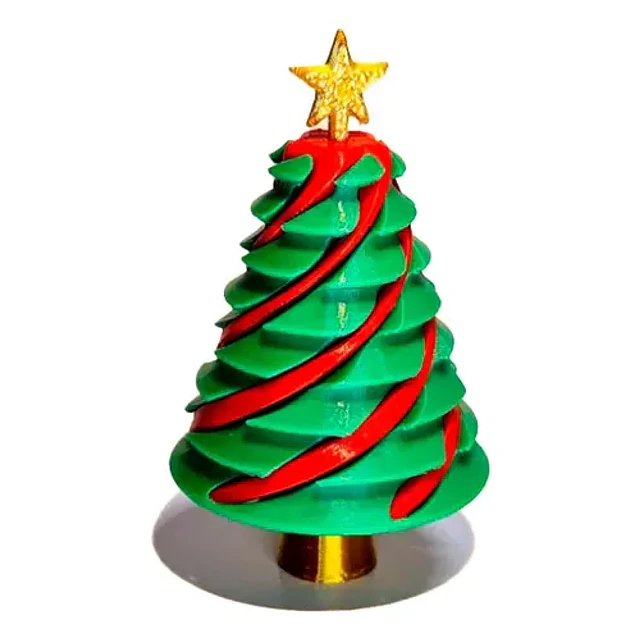 Adornos Navidad - Mini Árbol De Navidad Multicolor