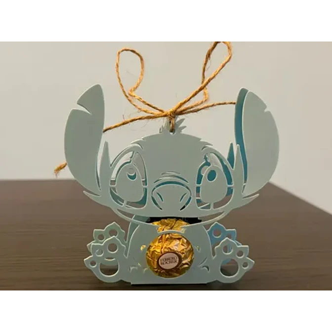 Regalo Navidad - Stitch (no Incluye Chocolate O Cuerda) 1