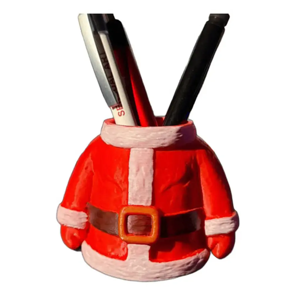 Portalápices - Forma De Viejito Pascuero 2