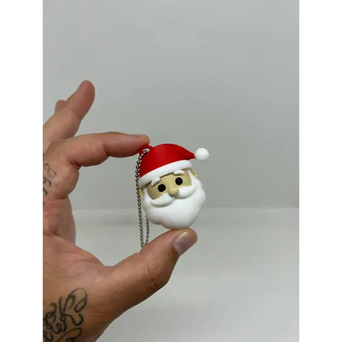 Llavero Navidad - Santa Claus 3