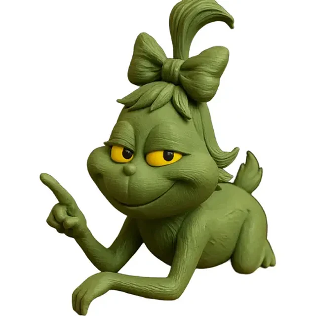 Figura De Navidad - Grinch Adolescente