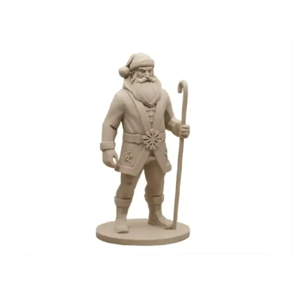 Figura Decorativa- Estatua Santa Claus Guerrero 1