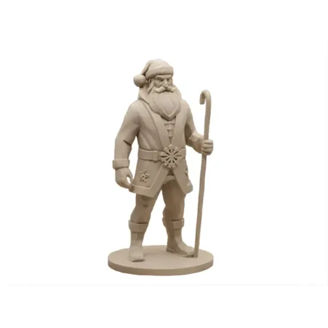 Figura Decorativa- Estatua Santa Claus Guerrero 1