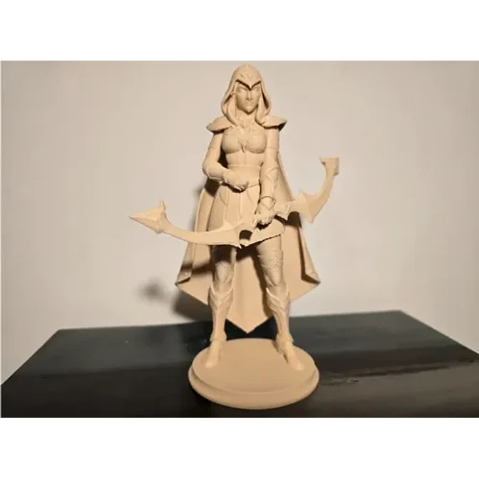 Figura Decoración- Ashe Estatua De League Of Legends 4