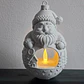 Portavelas De Papá Noel Colgable - Miniatura 1