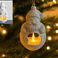 Portavelas De Papá Noel Colgable - Miniatura 3