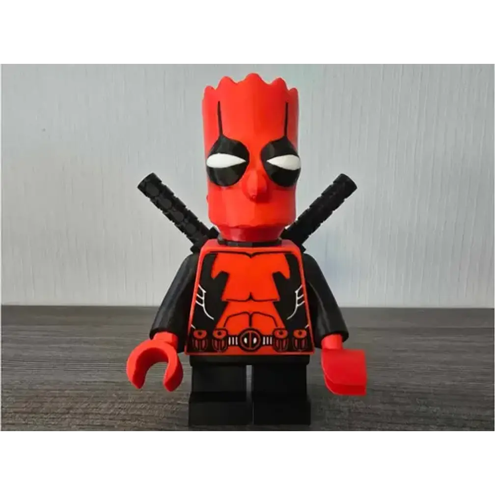 Bartpool Los Simpson Y Deadpool - Figura Decorativa 1