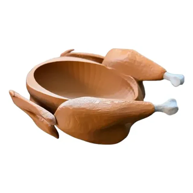 Recipiente En Forma De Pavo